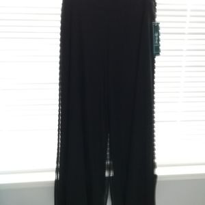 Black palazzo pants